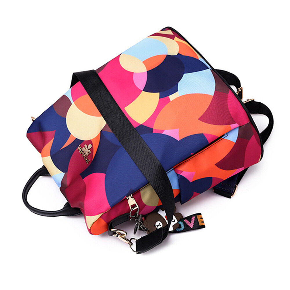 Anti-Theft Waterproof Backpack Women Purse Shoulder Rucksack Oxford Travel Bag 24Hr Smart